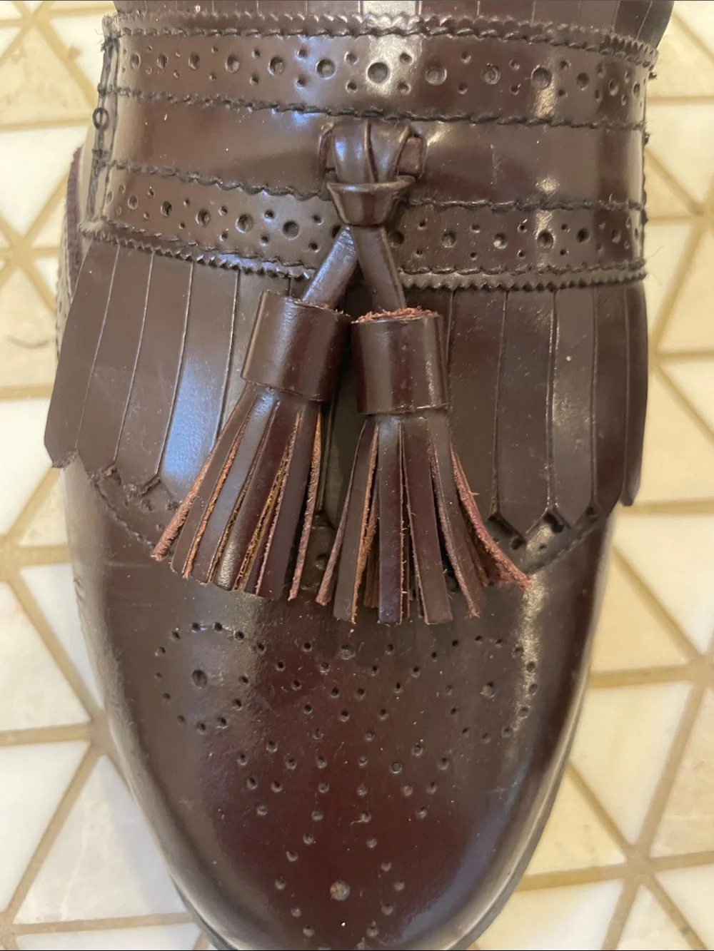 Allen Edmonds Bridgeton Tassel Loafers Men’s 9.5 Slip-on Shoes